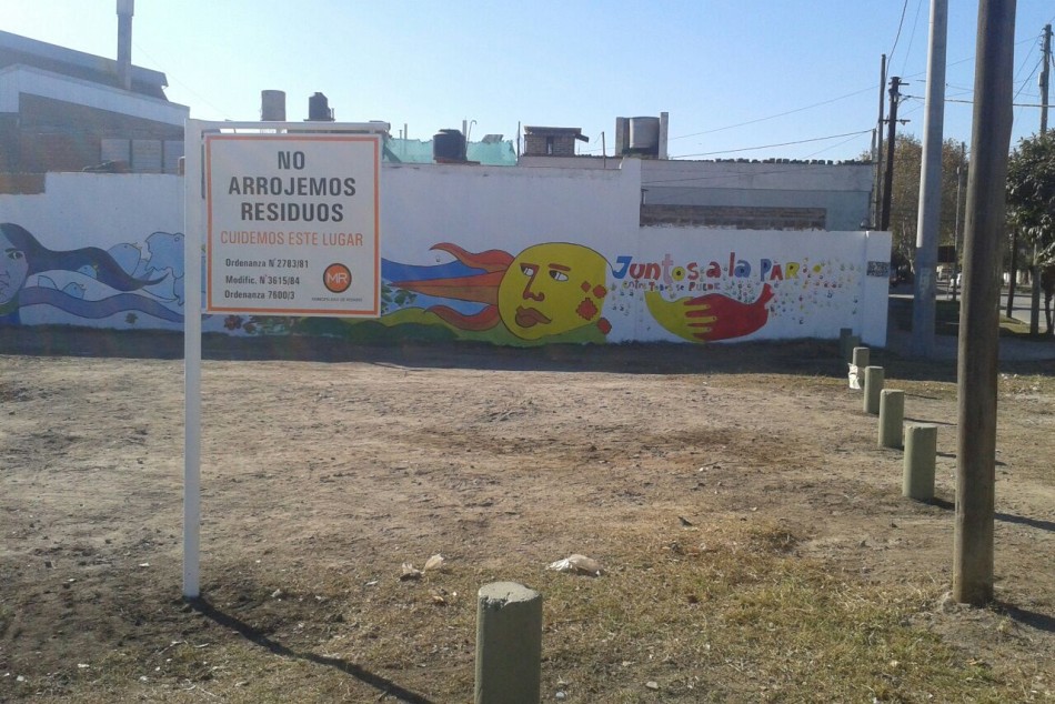 33003 | Gorriti y Vera Pintado, en barrio Industrial. - Secretaría de Servicios Públicos y Medio Ambiente