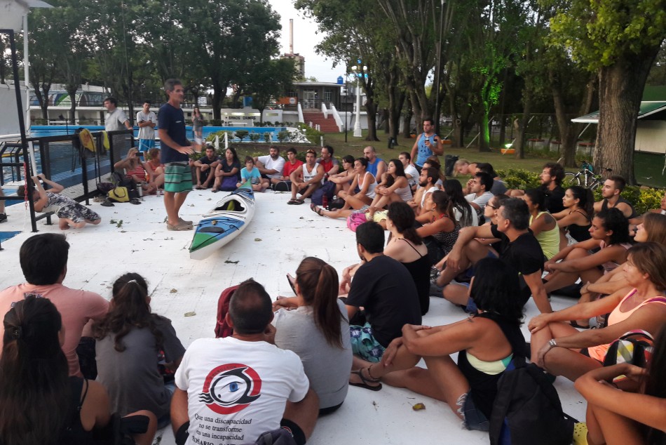119330 | Primera capacitación a kayakistas 2018 -