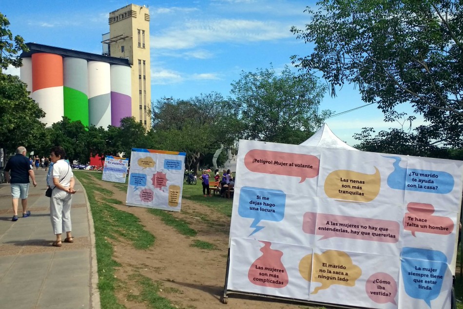 173723 | Violencia contra las mujeres: jornada concientización en Calle Recreativa -
