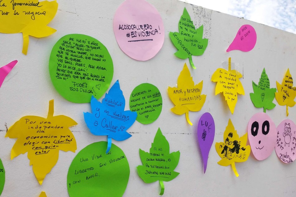173722 | Violencia contra las mujeres: jornada concientización en Calle Recreativa -