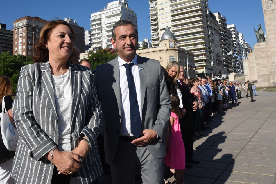 236459 | Izamiento y asunción de Pablo Javkin -