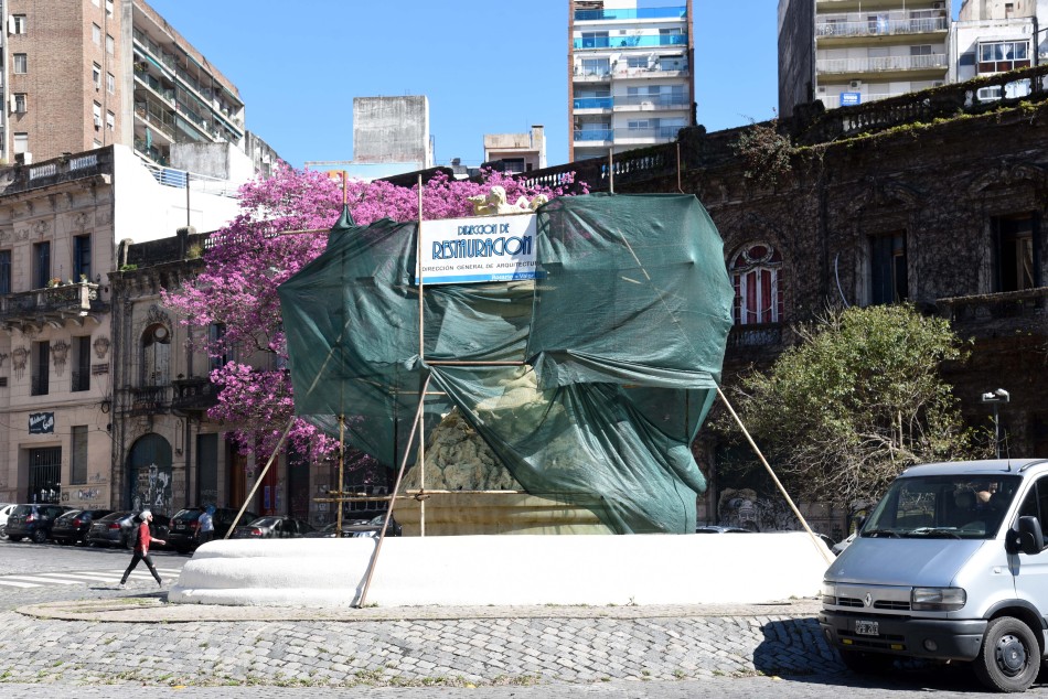 323392 | Obras de restauración Fuente de las Utopías - Subsecretaría de Comunicación Social (Silvio Moriconi)