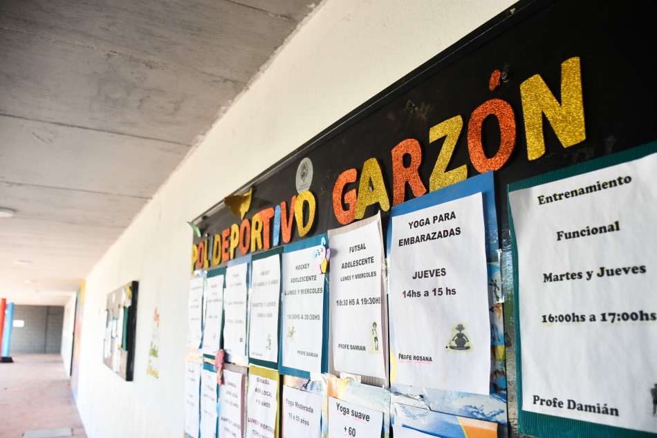 335517 | Polideportivo Garzón, un espacio de referencia en barrio Ludueña Sur - Secretaría de Deporte y Turismo - Guillermo Buelga