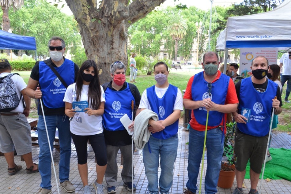 338884 | Campaña «Ponete en mis zapatos en plaza San Martín» - Movilidad