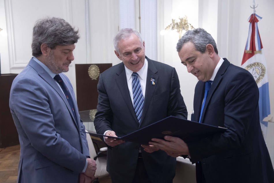 378814 | Javkin reciió al embajador de EEUU Marc Stanley - Subsecretaría de Comunicación Social (Silvio Moriconi)