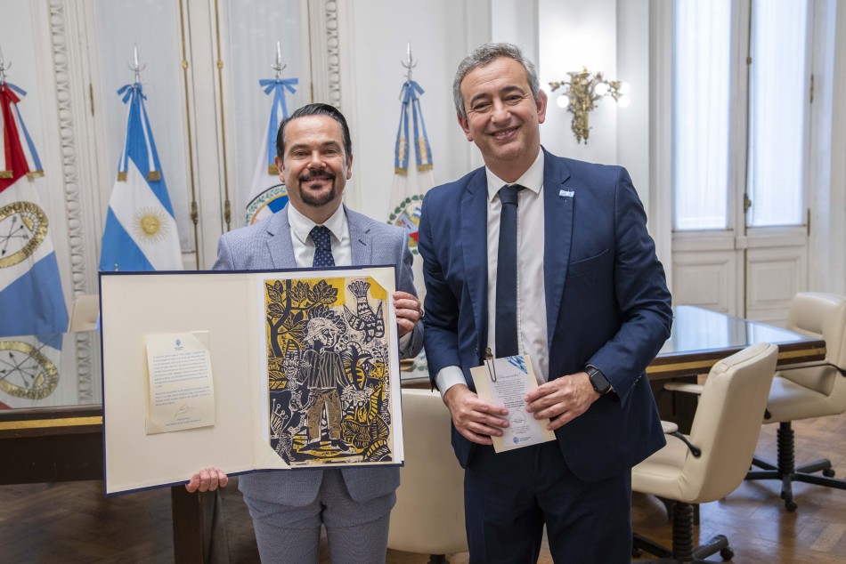 497766 | Reunión con Embajador de Francia - Subsecretaría de Comunicación Social (Silvio Moriconi)