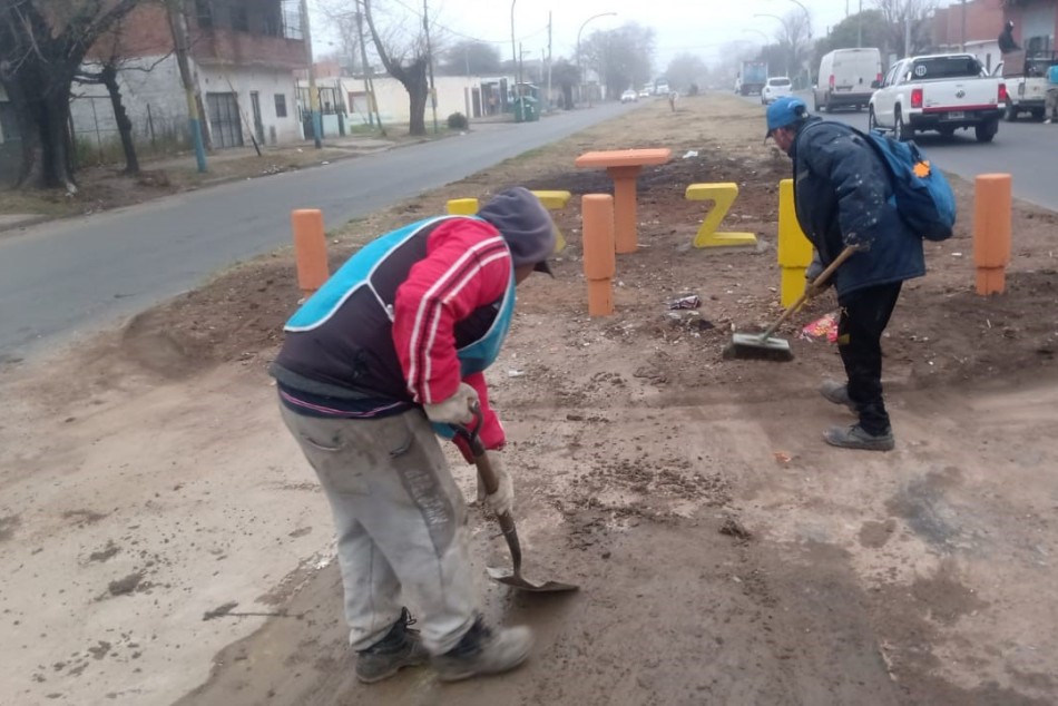 511833 | Recuperación de espacios de uso público en bulevar Avellaneda - Secretaría de Ambiente y Espacio Público