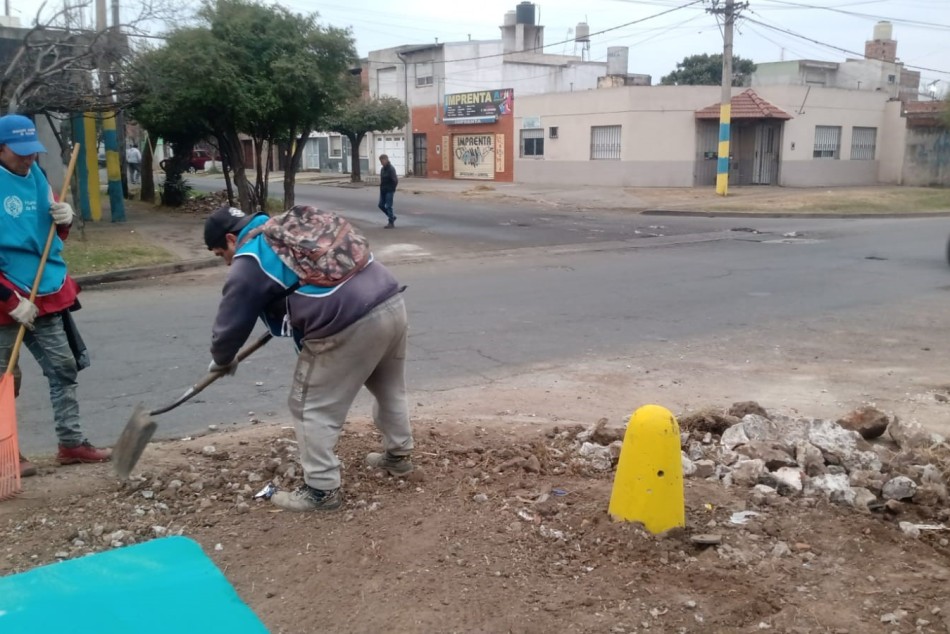 511840 | Recuperación de espacios de uso público en bulevar Avellaneda - Secretaría de Ambiente y Espacio Público